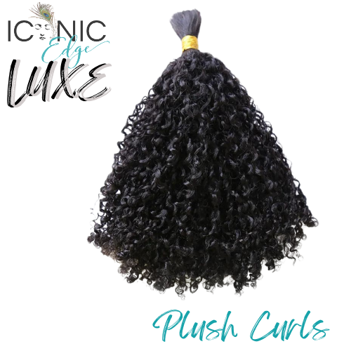 Plush Curls Bulk Hair for Braiding