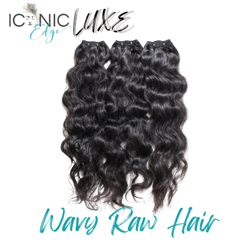 Iconic Edge LUXE Wavy Raw Hair