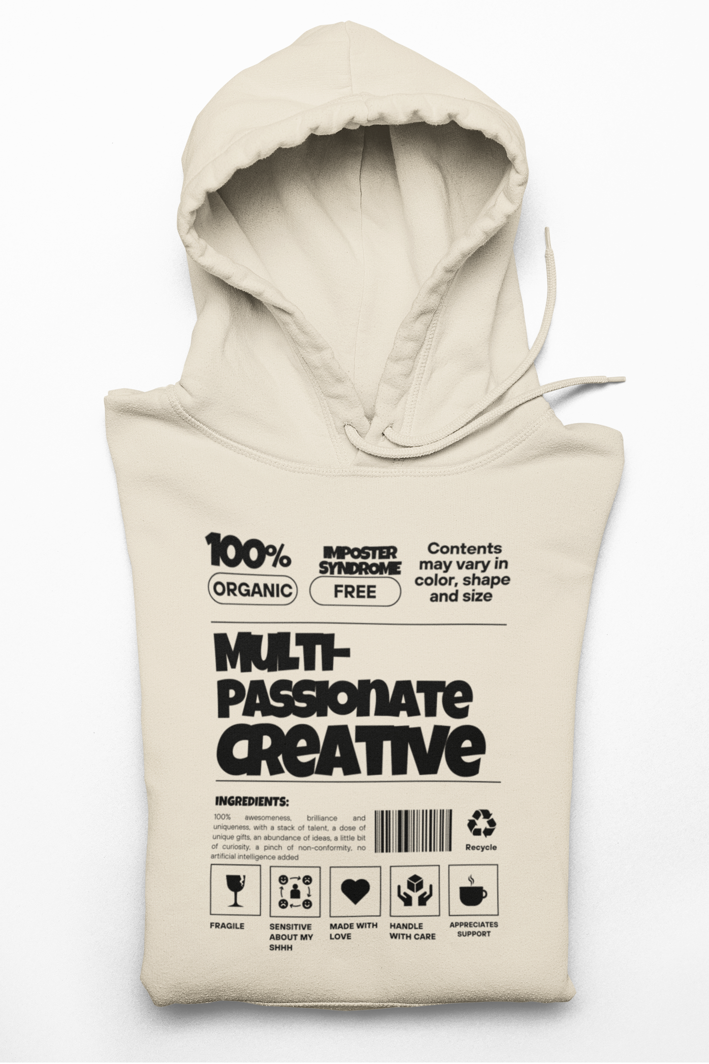 Multi-Passionate Creative Hoodie